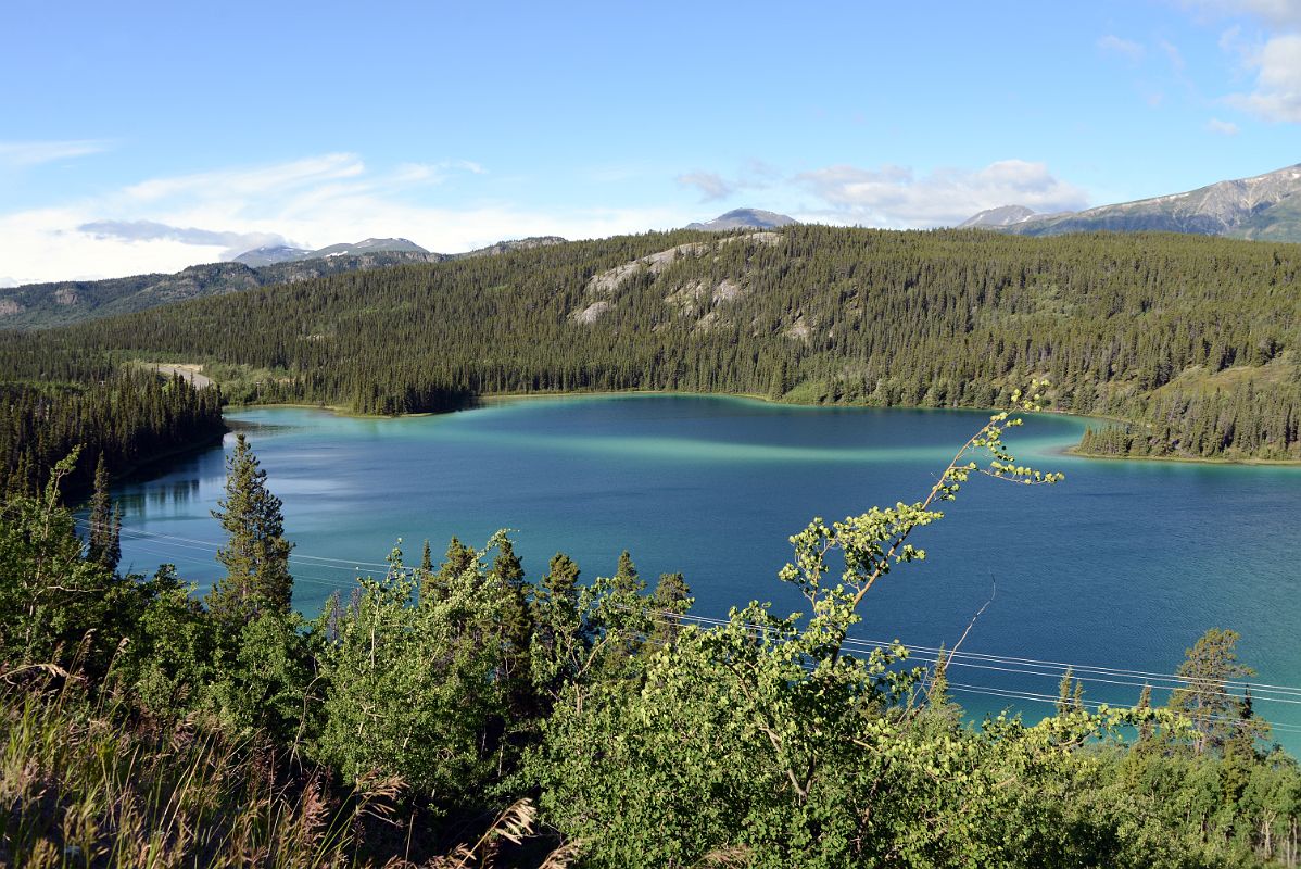 05A Emerald Lake From Klondike Highway 2 Between Whitehorse And Carcross On The Tour To Skagway
